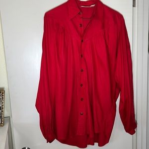 NWOT Vintage International Male Pirate Shirt